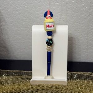 Blue Decorative Pen with Mayo Topper